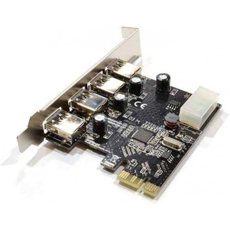 PLACA PCI-EX 4 USB 3.0 DEX DP-43