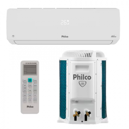 CENTRAL DE AR SPLIT INVERTER WIFI PHILCO 9000BTUS 220V PAC9000IFM15 