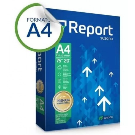 PAPEL A4 REPORT SUZANO 500FLS