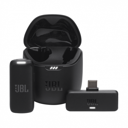 MICROFONE DE LAPELA S/ FIO USB-C QUANTUM STREAM JBL