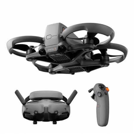 DJI DRONE AVATA 2 FLY MORE COMBO C/ 1UND BATERIA + DJI GOGGLES V3