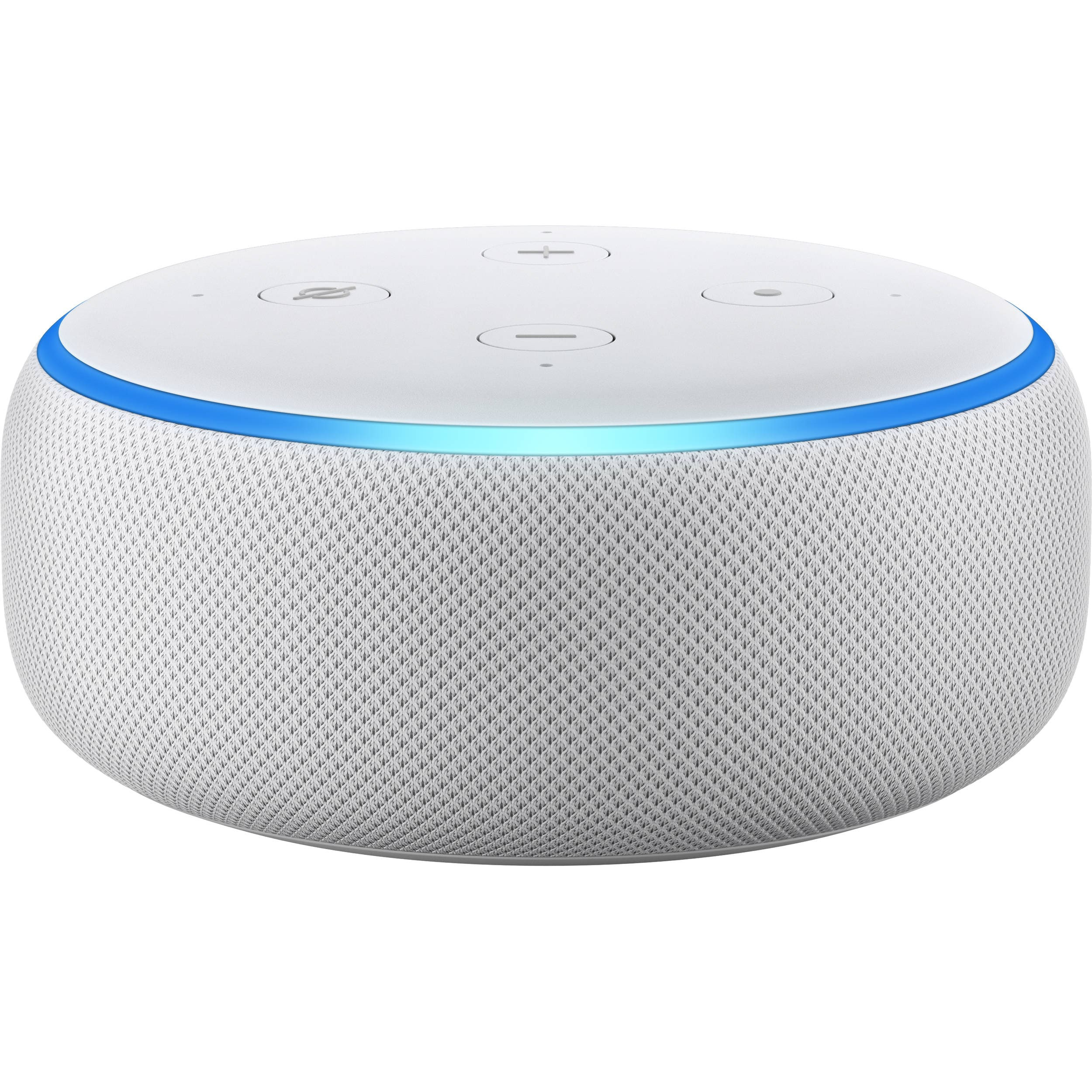 Caixa Smart Amazon Echo Dot Gen Alexa Sandstone Branca