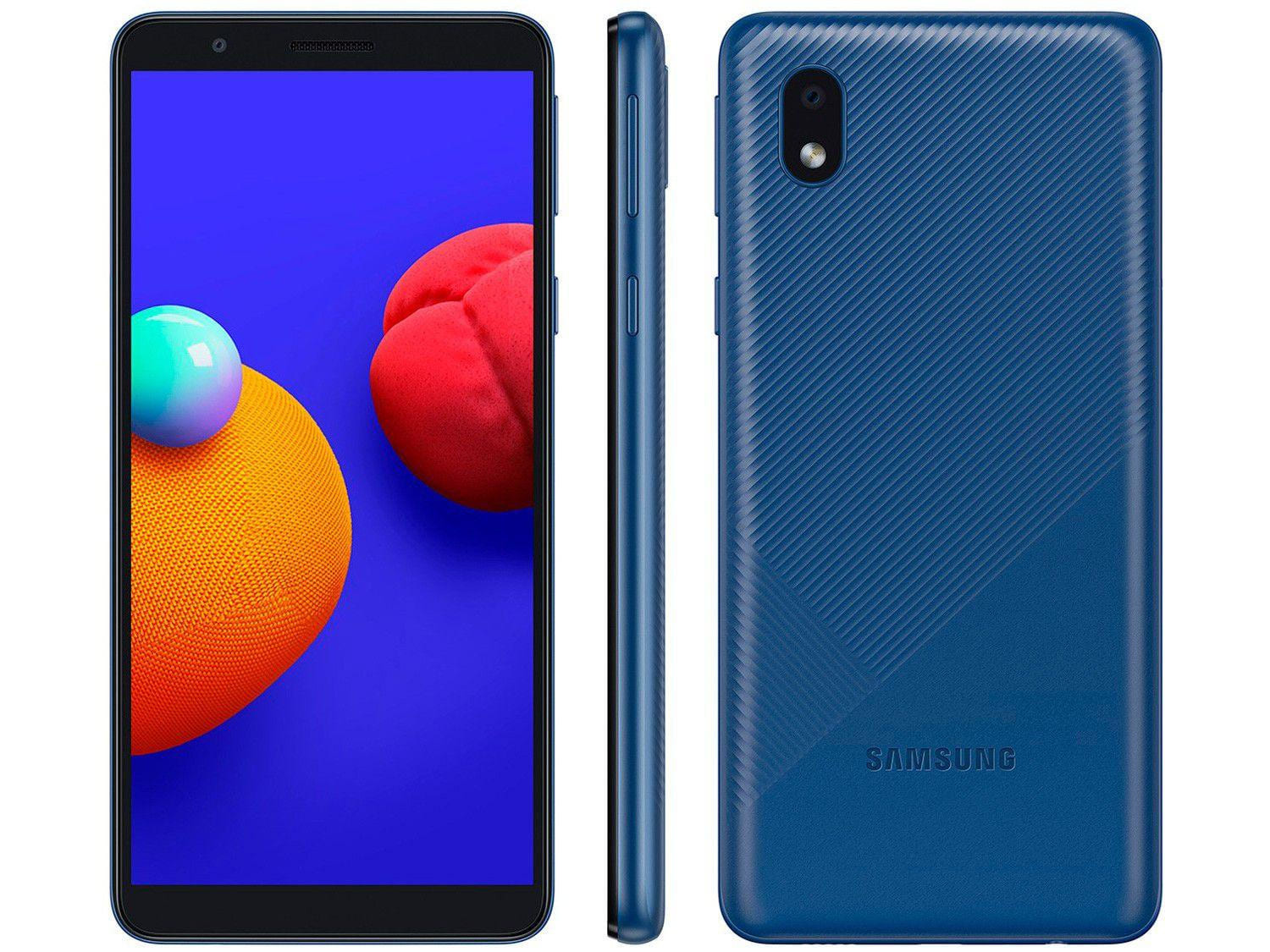 Smartphone Samsung A013m Galaxy A01 Core 16gb Azul Imp 5675